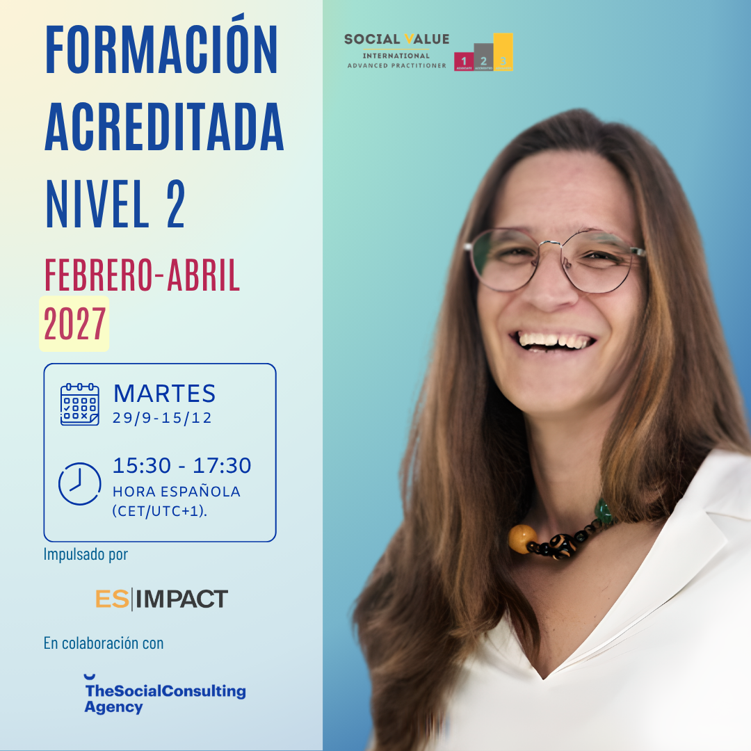 Formación SROI Level 2 — Edición febrero–mayo 2027